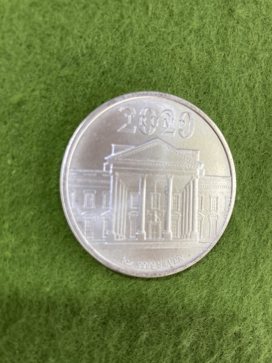 DONALD TRUMP Silver Coin SILVER 1 OZ COIN .9999 PRESIDENT Donald J