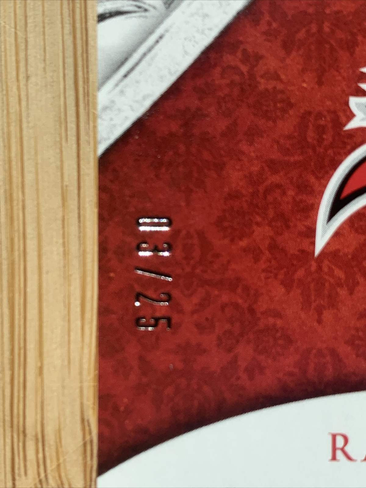 2015 Crown Royale Signature Rannell Hall Rookie Auto Gold /25 RC