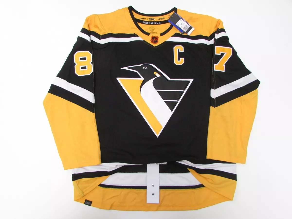 Sidney Crosby Pittsburgh Penguins adidas Reverse Retro 2.0 Authentic Player  Jersey - Black