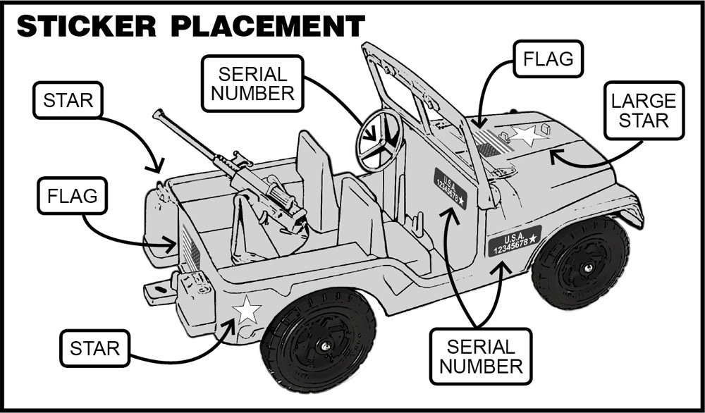TimMee Processed Plastic Willys Jeep MD M38A1 Tim Mee Action Figure 1:16 Scale 