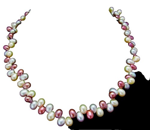 Collana Di Perle Multicolore Yukiko 1YAT455 | Clessidra Jewels - Foto 6