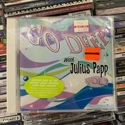 GO DEEP WITH JULIUS PAPP VOL. 2 // Various [CD, NEW] SEALED!! (House/Deep House)