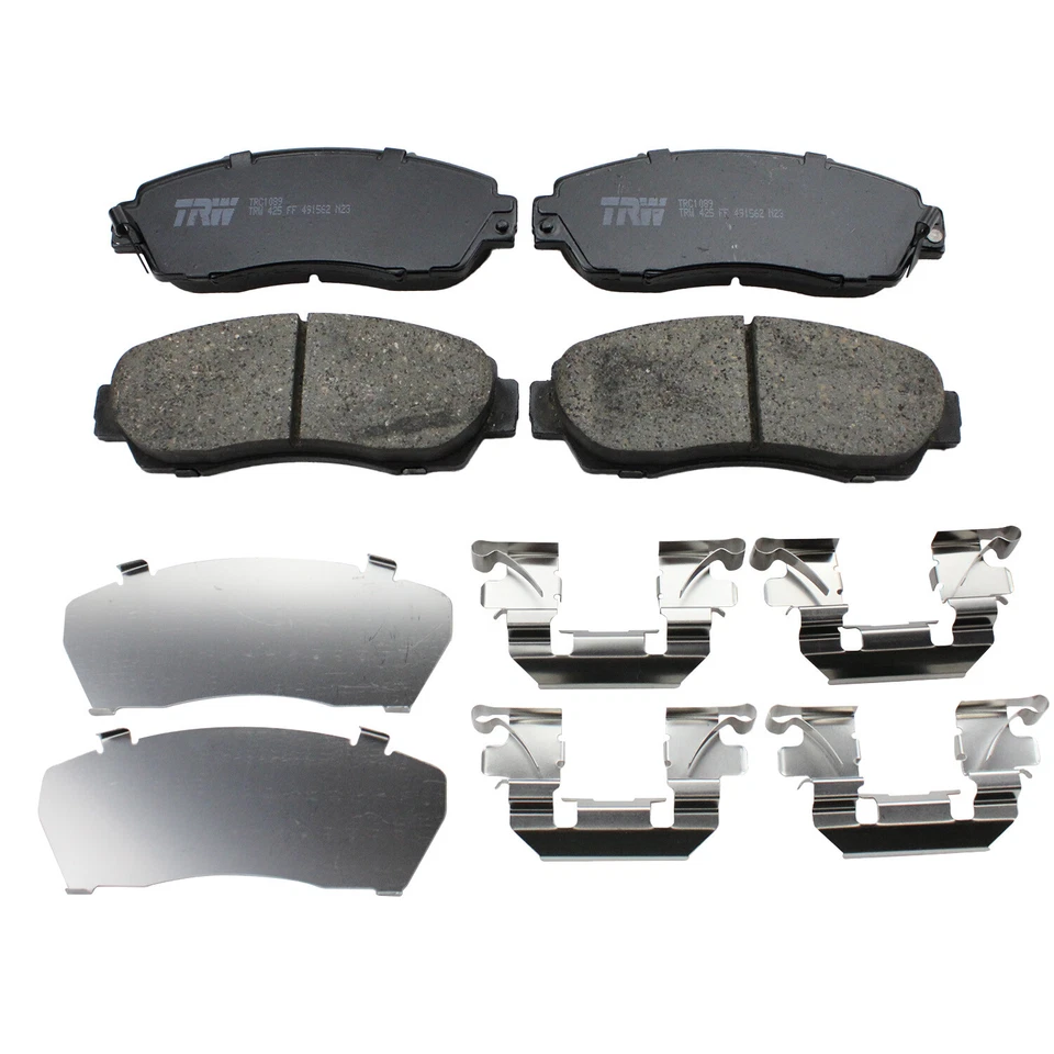 Juego de pastillas de freno delanteras de cerámica TRW Pro para Acura RDX Honda CR-V Odyssey Crosstour Foto 2 de 4