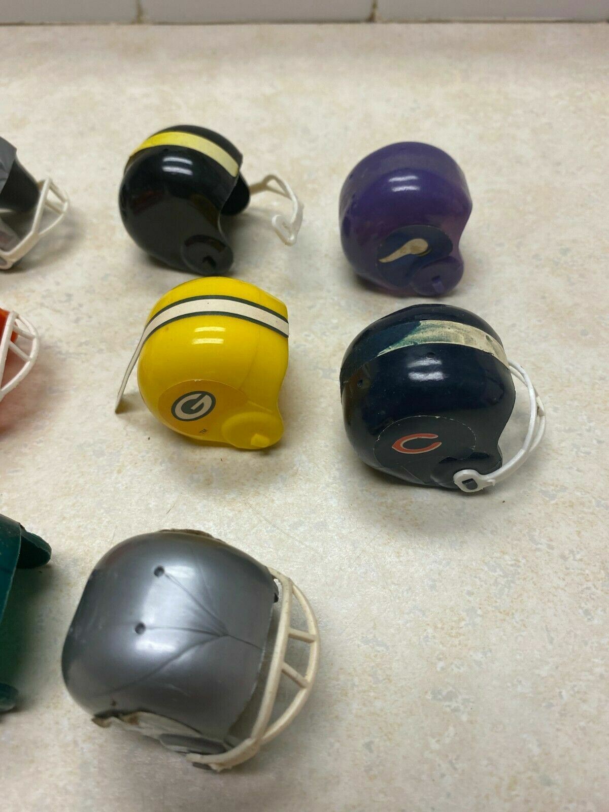 Lot of Vintage NFL Mini Helmets eBay