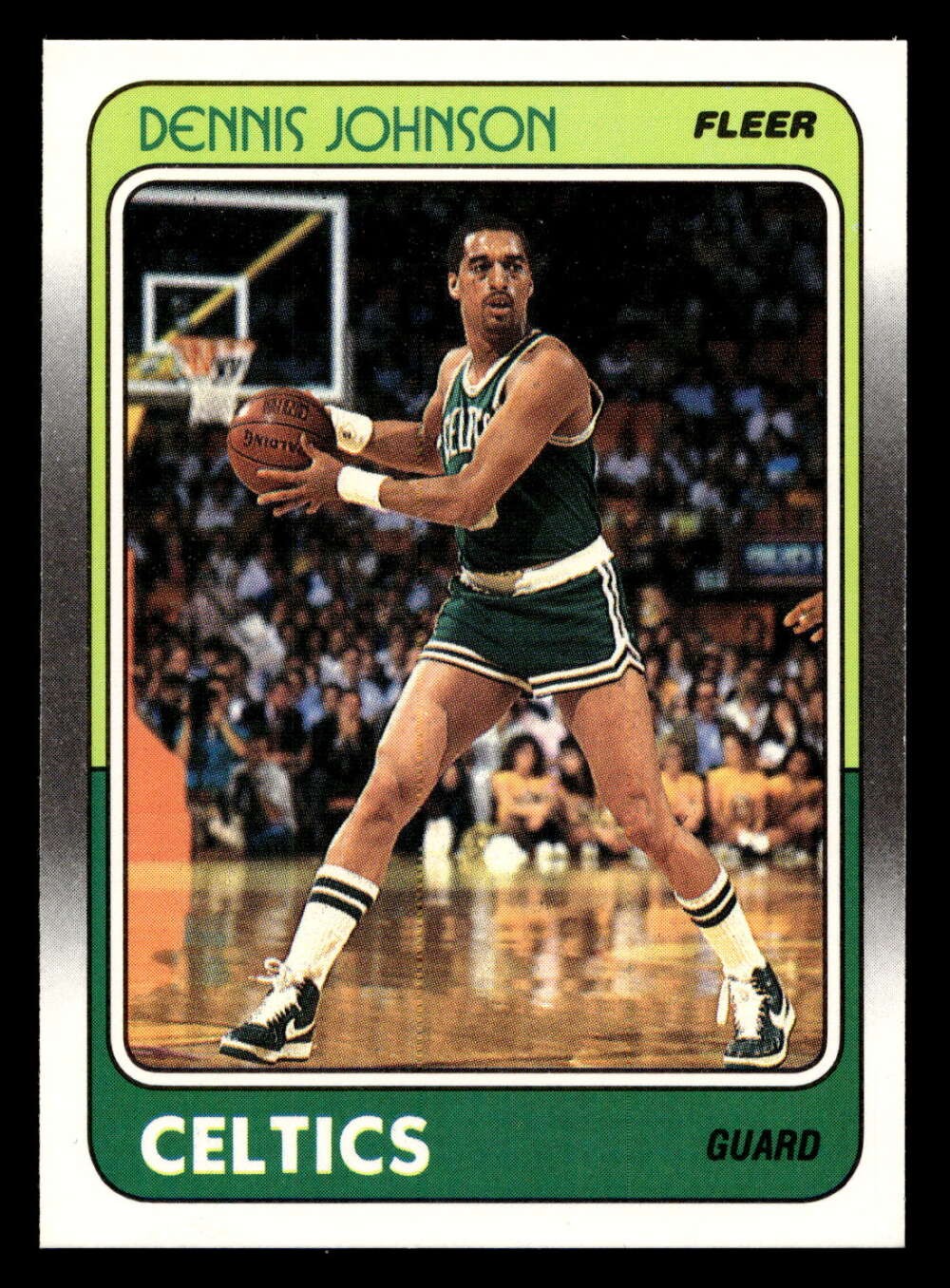 1988-89 Fleer #10 Dennis Johnson Near Mint+ Celtics Basketball