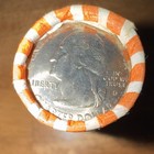 2000-D second yr New Hampshire state quarters Bank Wrapped Quarter Roll  — photo 3