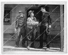 o4931 1948 orig photo Al St John, Lash La Rue film Frontier Revenge orp-04931