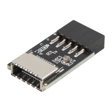 Motherboard USB2.0 9Pin zu TYPE-C A-KEY Frontstecker-Konverter USB3.2 TYPE-5758