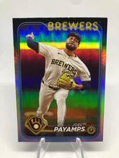 Joel Payamps 2024 Topps Update Rainbow Foil Card #US153 Brewers