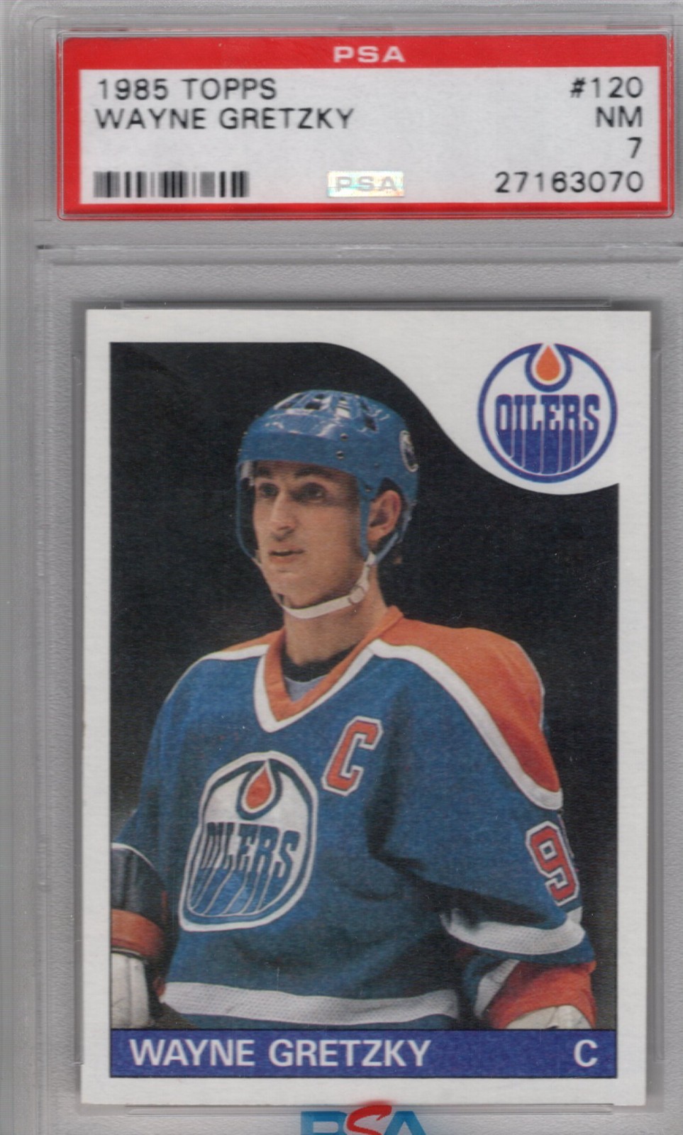 1985 TOPPS #120 WAYNE GRETZKY