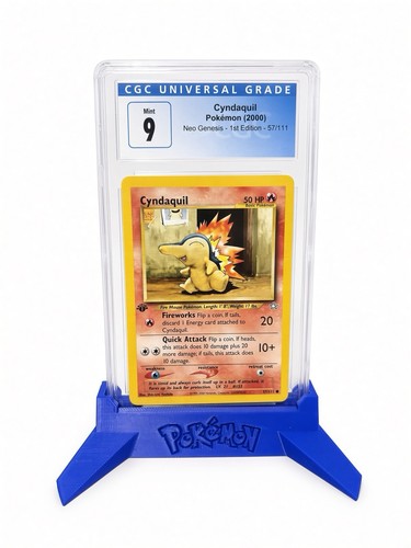 Cyndaquil (1st Edition) graded CGC 9 for sale on eBay