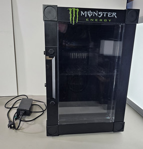 Monster Energy Mini Fridge Desktop Storage Countertop Display 19 x 16 x 12