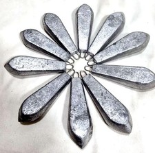 TORPEDO LEAD WEIGHT 10 X 4oz,5oz or 6oz SEA FISHING WEIGHTS