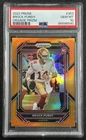 BROCK PURDY PSA 10 2022 PANINI PRIZM #353 ROOKIE ORANGE PRIZMS RC 59/249 49ERS