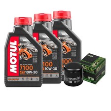 Tagliando Honda CB 650 R - 2019/2025 - 3L Olio Motul 7100 10W30 + Filtro MF9760