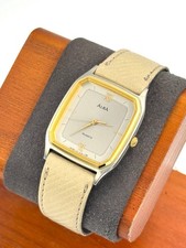 vintage seiko alba 27mm Men Quartz Watch New Battery working Y101-5520 -f1180
