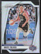 2024 Panini Prizm WNBA #12 Kristi Toliver Silver Prizms Washington Mystics (A2)