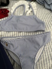 Ralph Lauren Little Girls Swimsuit. New With Hygiene Strip Size 4