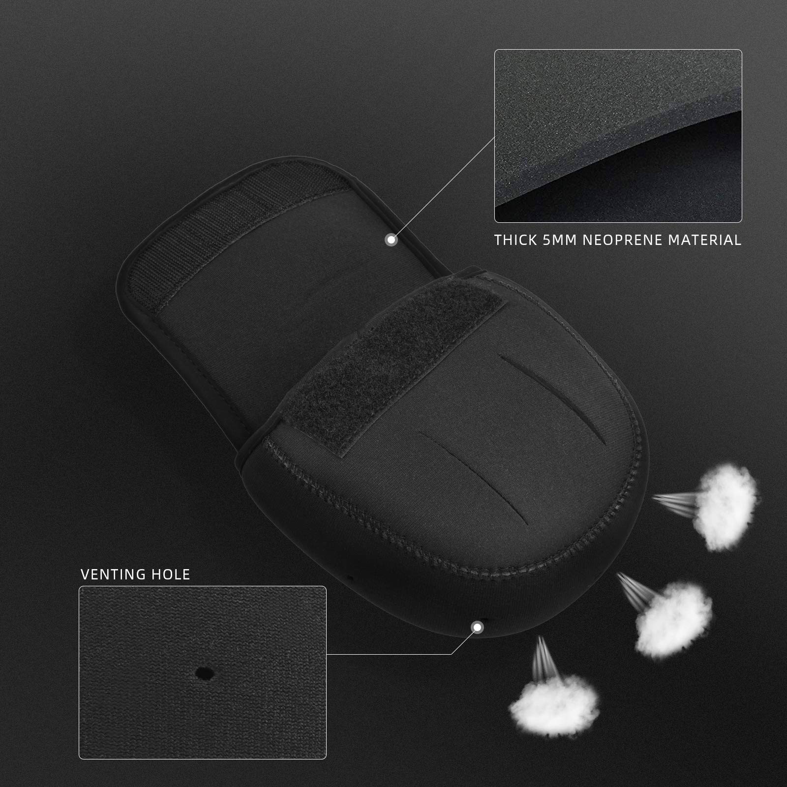 Spinning Reel Cover Case Bag Pouch Glove Fit up to 3000-Series Spinning Reels...