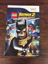 LEGO Batman 2 DC Super Heroes Nintendo Wii Instruction Manual Only