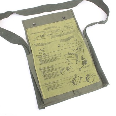 Replica US Vietnam Claymore Mine Bag with instructions and