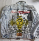 Queensryche Operation Mindcrime Vintage Fan Made Denim Jacket Men's XL Faded