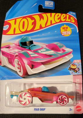 2026 Hot Wheels #197 Sweet Rides 5/5 MAD DRIP Pink 1st Edition Near Mint