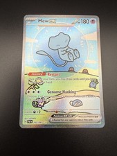 2024 Pokémon Mew ex 232/091 Paldean Fates Special Illustration Rare NM Raw on eBay
