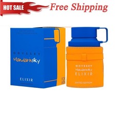 Odyssey Mandarin Sky Elixir By AMF EDP Spray Men 3.4oz New Sealed Box