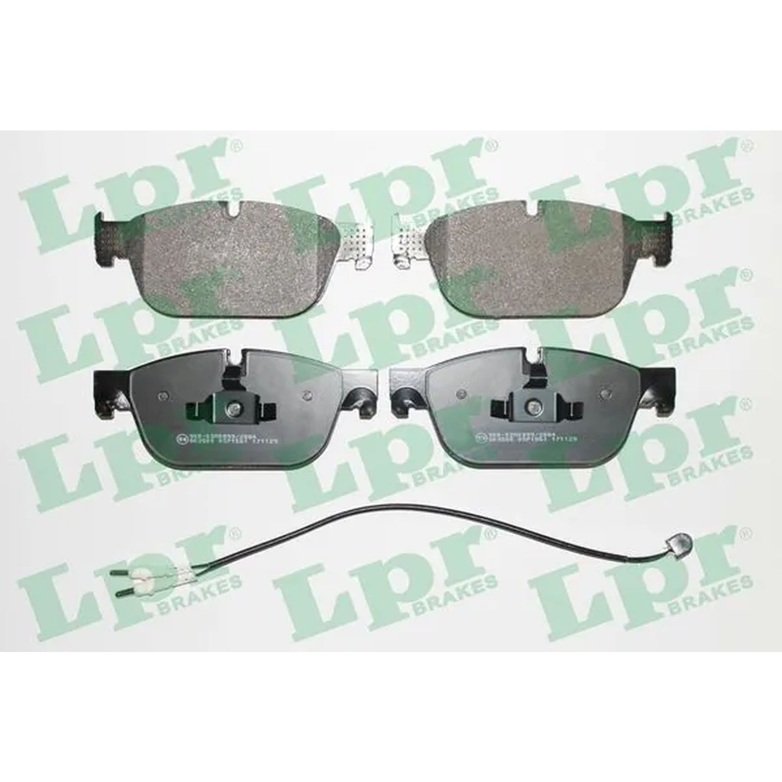 1x ORIGINAL® Lpr Bremsbelagsatz, Scheibenbremse Vorne für Citroën C5 III
