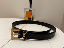 Ysl Saint Laurent Belt Size 90 cm / 35,4 in length, 3 cm / 1.18 in width