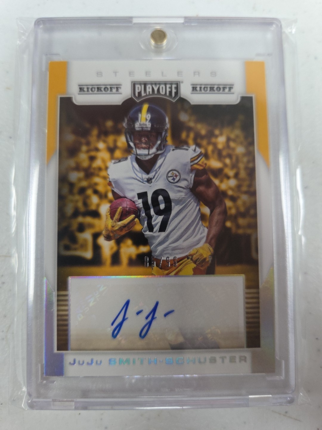 JuJu Smith-Schuster Panini Playoff Rps Autograph #RPSJJ Kickoff