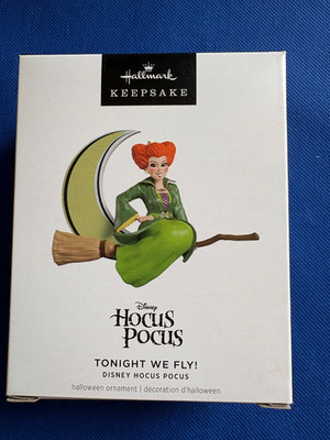 2025 Hallmark Keepsake Disney Hocus Pocus Tonight We Fly! Christmas Ornament NIB