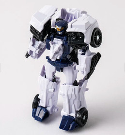 Tobot V Mini Series 2-Pack: Captain Police & Monster Action Figure Korea Toy