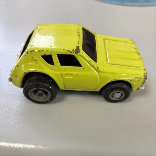 Vintage Tonka Friction Gremlin Pressed Steel Car Lime Green Made in Japan RARE!