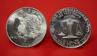 1 oz silver rounds lot of 2 #700BBC