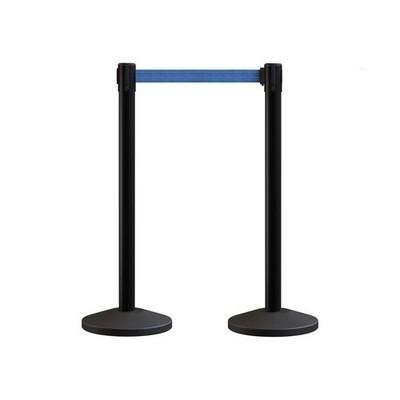 Crowd Control Warehouse CCW Series RBB-100 - Set of 2 Stanchion Retractable B...