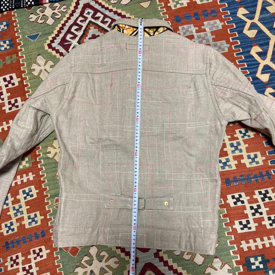 Junya Watanabe Man x Levis Collab Patchwork Jacke… - image 11