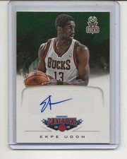 2012-13 Panini Marquee Signatures #46 Ekpe Udoh