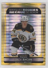 2021 O-Pee-Chee Platinum Marquee Rookies Seismic Gold 18/50 Jack Ahcan #259 09ap