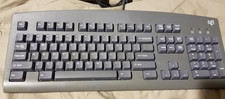 SGI Silicon Graphics Grey PS/2 Keyboard 062-0046-001 6511-BN
