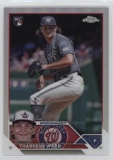 2023 Topps Chrome Update Refractor Thad Ward Thaddeus Ward #USC126 03j5