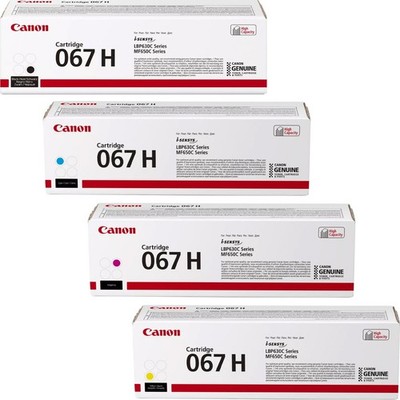Original Canon 067H XL Patronen i-SENSYS LBP 630 631 633 MF 650 651 655 657 cdw