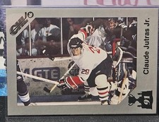 90-91 7th Inning Sketch Claude Jutras Jr. 🚨🚨🚨 Drummondville Voltigeurs 