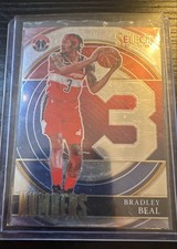 2021-22 Panini Select - Select Numbers Bradley Beal #35