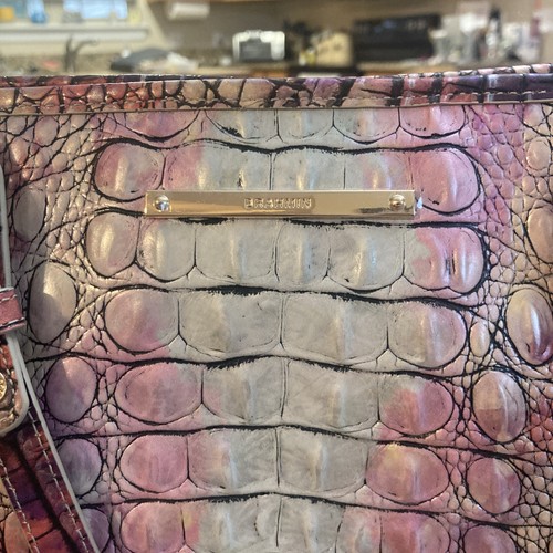Sac fourre-tout Brahmin Asher moyen, crème multicolore, bleu Melbourne, rose - Photo 2/7