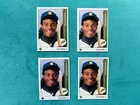 1989 Upper Deck Ken Griffey Jr R Variation 4 Cards HOF RC Lot RARE Vintage
