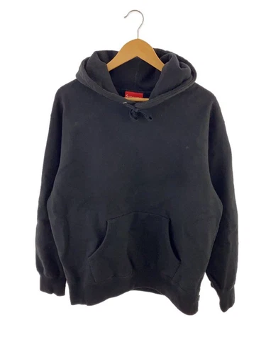 Sweat à capuche Supreme Hoodie 21AW contraste M coton noir occasion