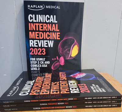Kaplan Medical USMLE Step 2 CK  Lecture Notes 2023 - Set of 4