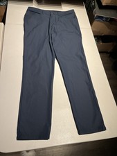Lululemon Pants Men's 33 Blue Slim Fit ABC Commission Casual Work Poly 33x33
